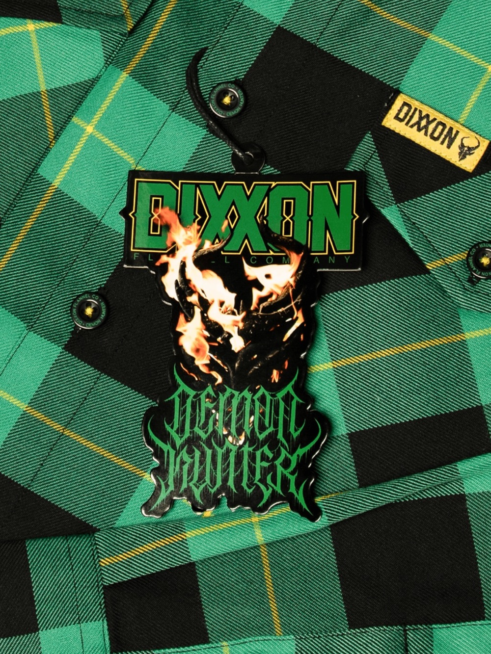 DIXXON Demon Hunter Flannel Women’s XL NEW - Picture 7 of 7